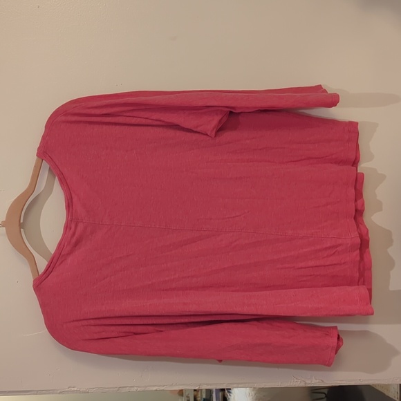 St. Tropez pink dolman 3/4 sleeve top medium - Picture 4 of 4